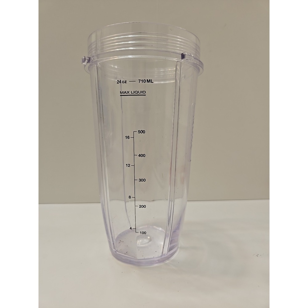 Ninja 24 Oz Single Serve Blender Cup Replacement OEM Plastic 710 ML